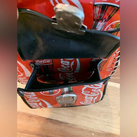 Vintage Coca Cola Handmade Backpack Retro - Picture 10 of 16